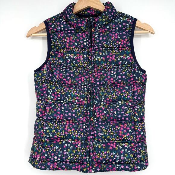 Gap Kids ColdControl Floral Puffer Vest Size L‎ - Picture 1 of 9